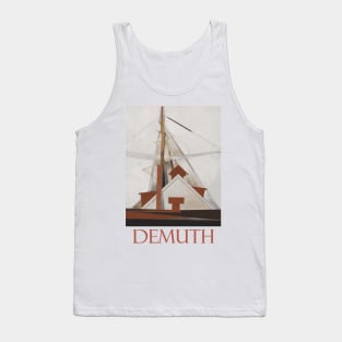 Masts (1919) by Charles Demuth Tank Top